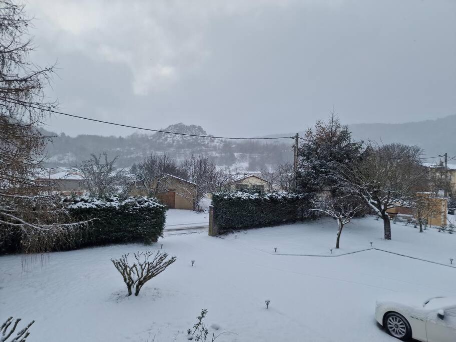 Gite L'Enclos O Rendez-Vous Roquefeuil-Pays De Sault- Avec Jardin Kültér fotó