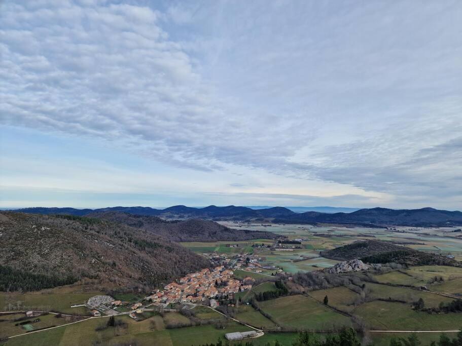 Gite L'Enclos O Rendez-Vous Roquefeuil-Pays De Sault- Avec Jardin Kültér fotó